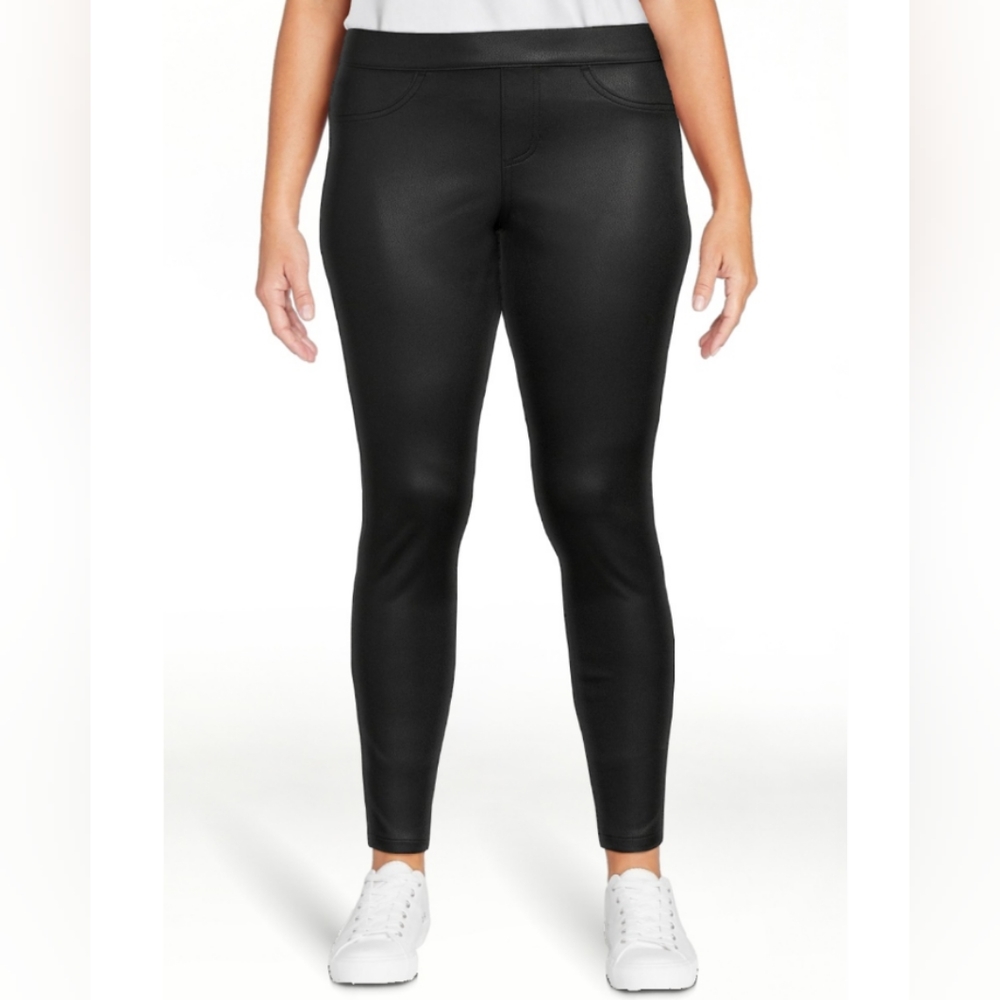 NWT No Boundaries Faux leather leggings size L
